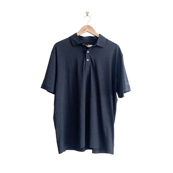 Callaway Opti-Dry Mens Polo Shirt Short Sleeve Black Large - Picture 1 of 7